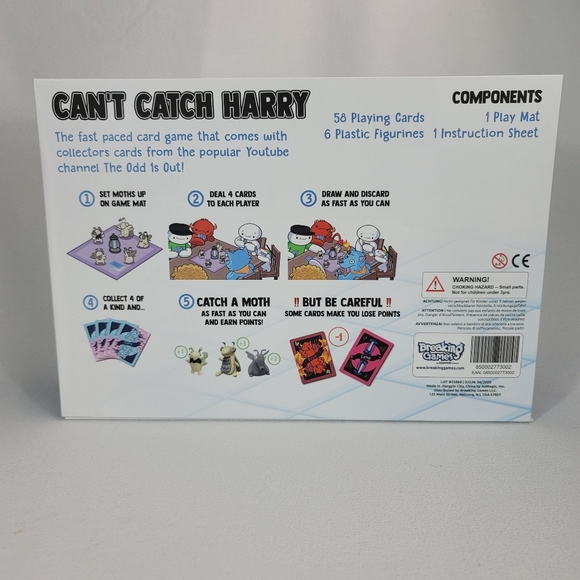 Can't Catch Harry - An Odd 1s Out Card Game - Picture 2 of 13